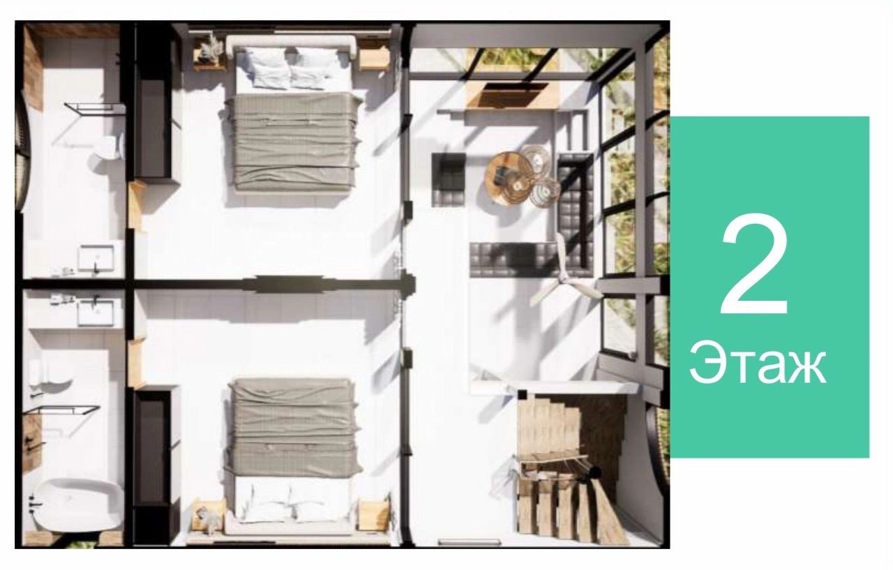 Piso en Canggu, Indonesia, 23 m² - imagen 17