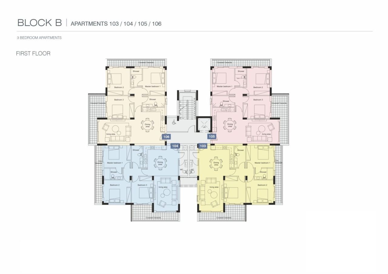 Piso en Pafos, Chipre, 140 m² - imagen 2