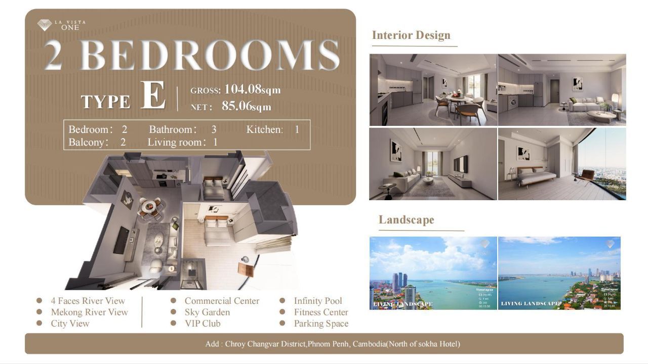 Appartamento a Phnom Penh, Cambogia, 54 m² - foto 15