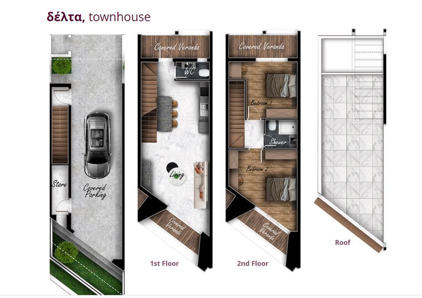 Townhouse in Paphos, Cyprus, 145 m² - picture 12