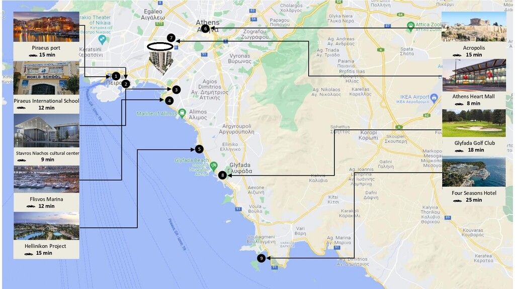 Appartamento ad Atene, Grecia, 78 m² - foto 4