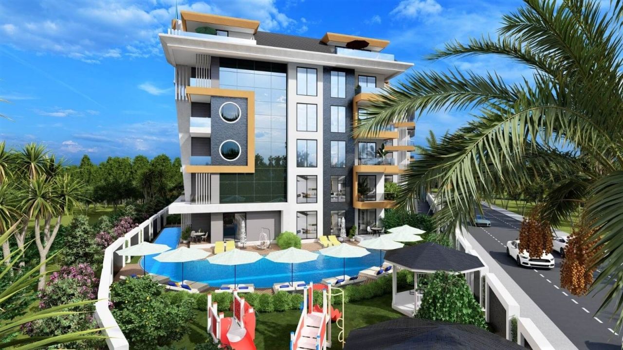 Piso en Alanya, Turquia, 46 m² - imagen 1