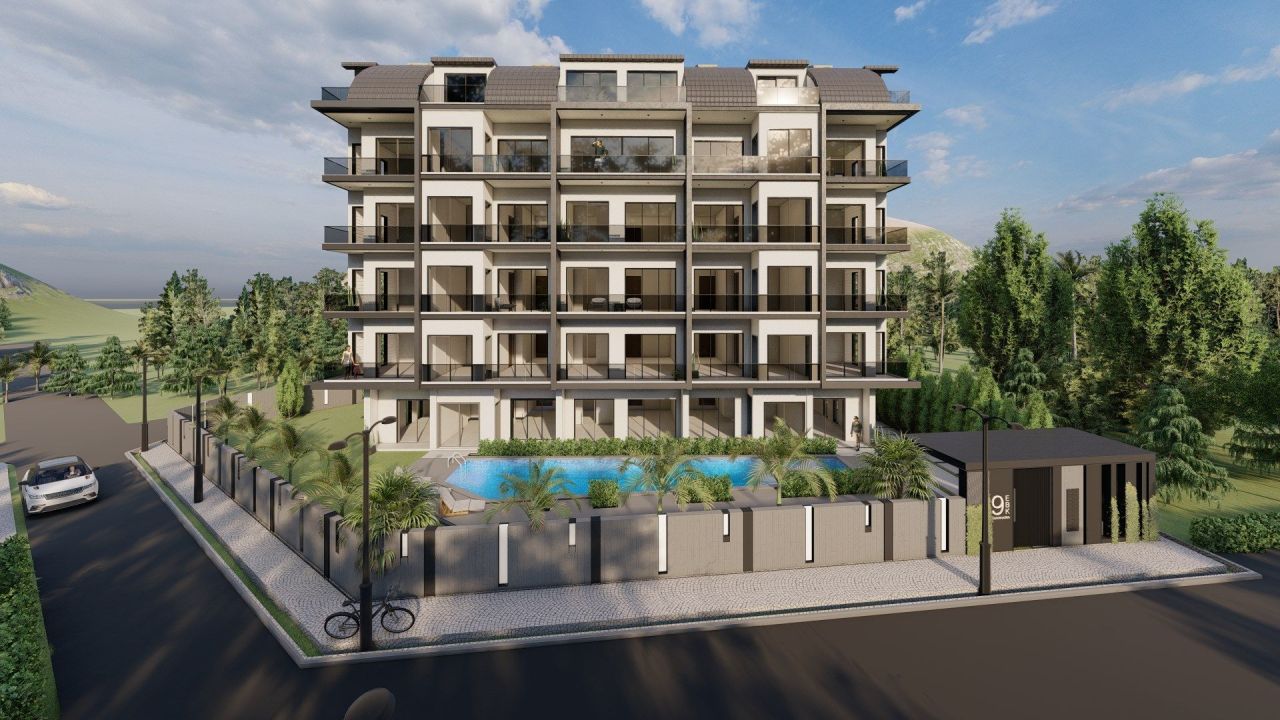 Flat in Gazipasa, Turkey, 42 m² - picture 2