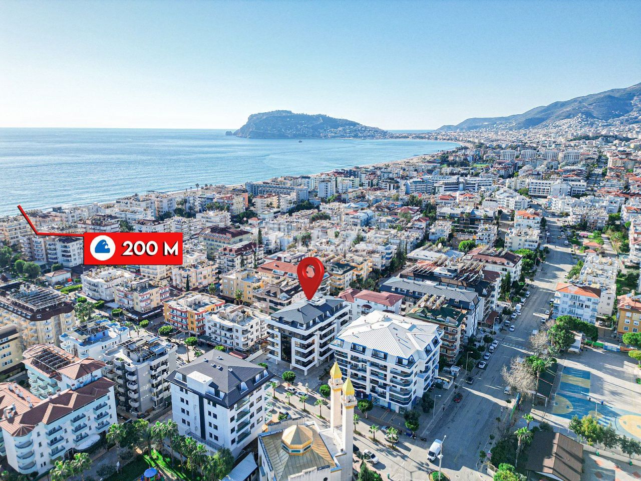 Apartment in Alanya, Türkei, 70 m² - Foto 1