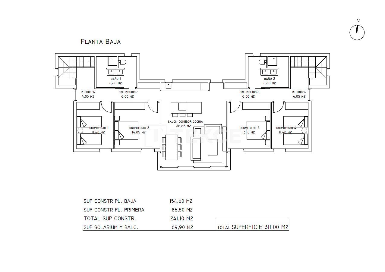 Villa à Torrevieja, Espagne, 311 m² - image 12