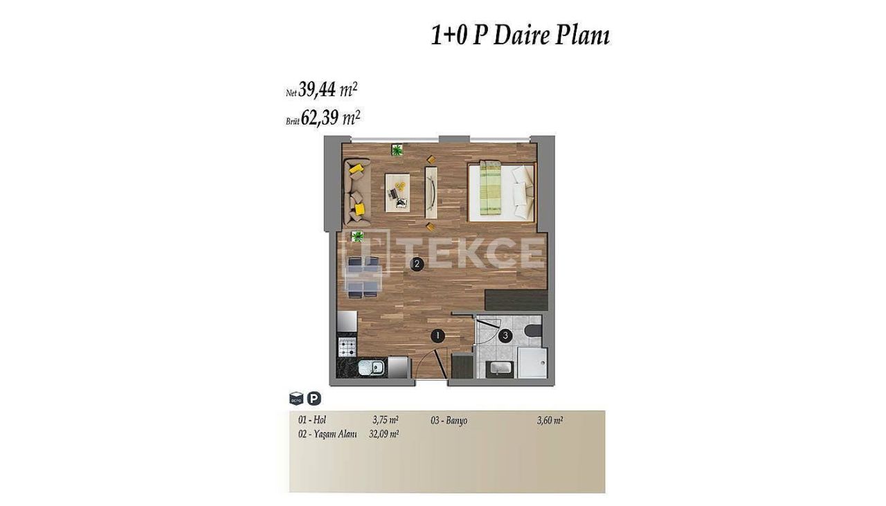 Appartement à Istanbul, Turquie, 141 m² - image 16
