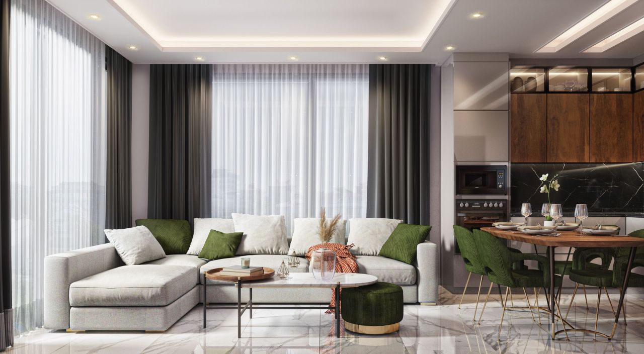 Flat in Alanya, Turkey, 43 m² - picture 3