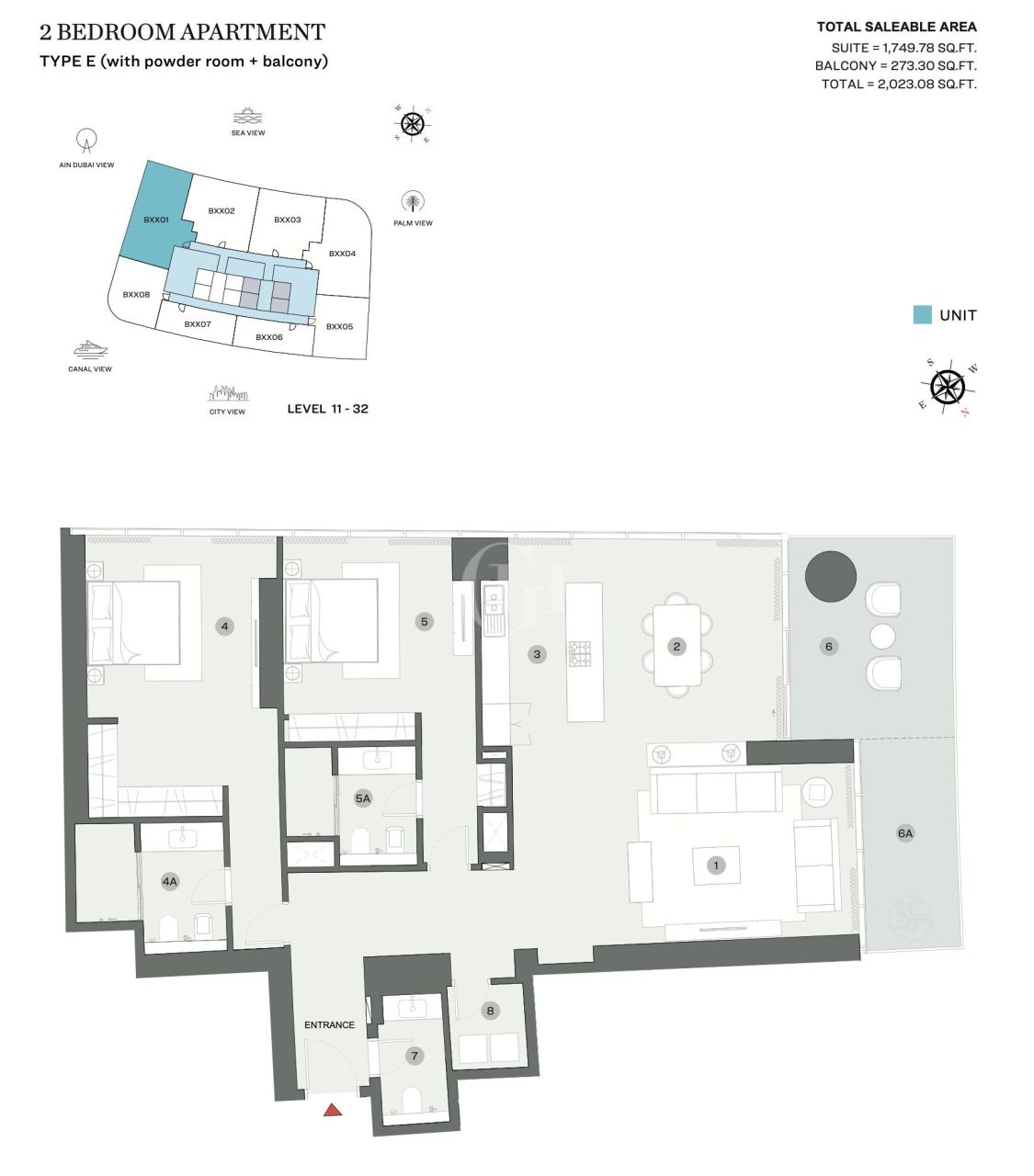 Apartment in Dubai, UAE, 185 m² - picture 15