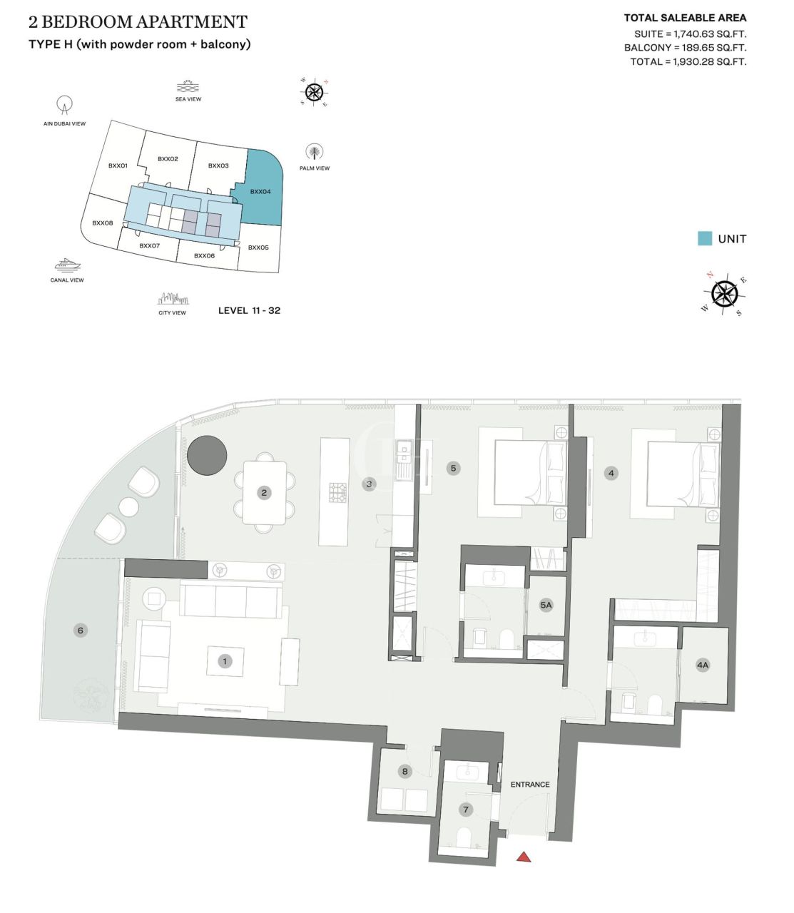 Apartment in Dubai, UAE, 185 m² - picture 18