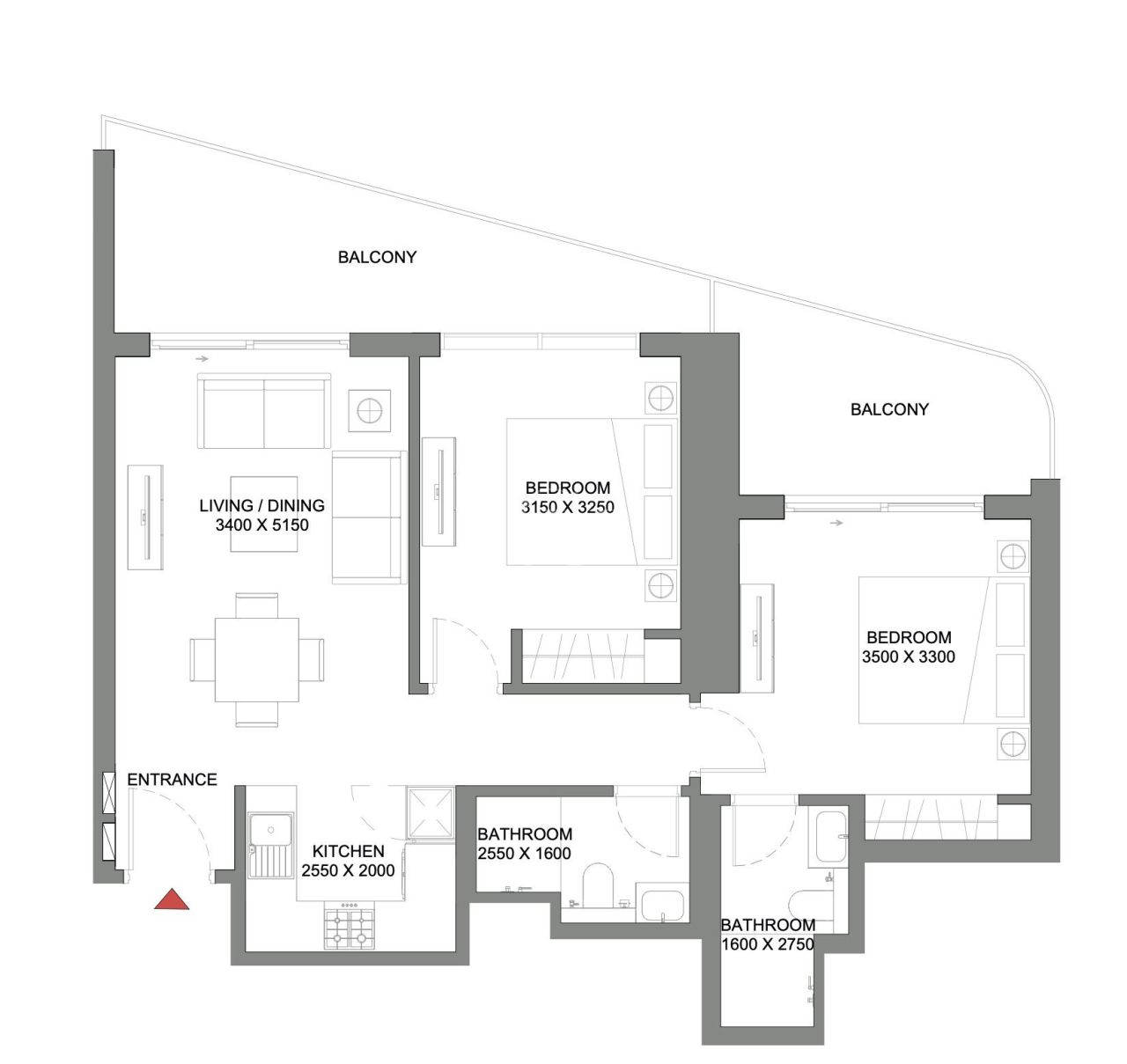 Apartment in Dubai, VAE, 210 m² - Foto 17