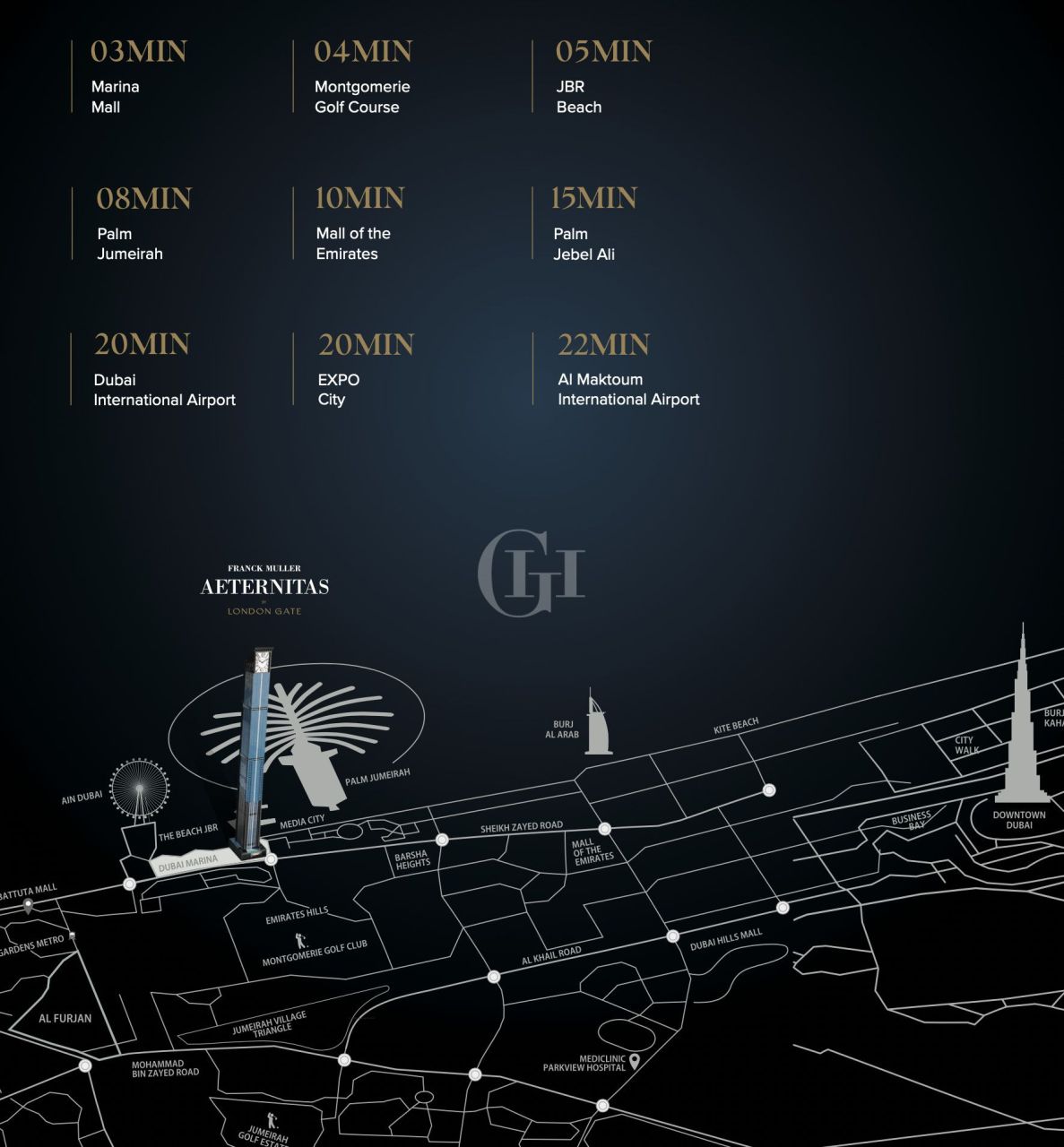 Appartamenti a Dubai, EAU, 80 m² - foto 15