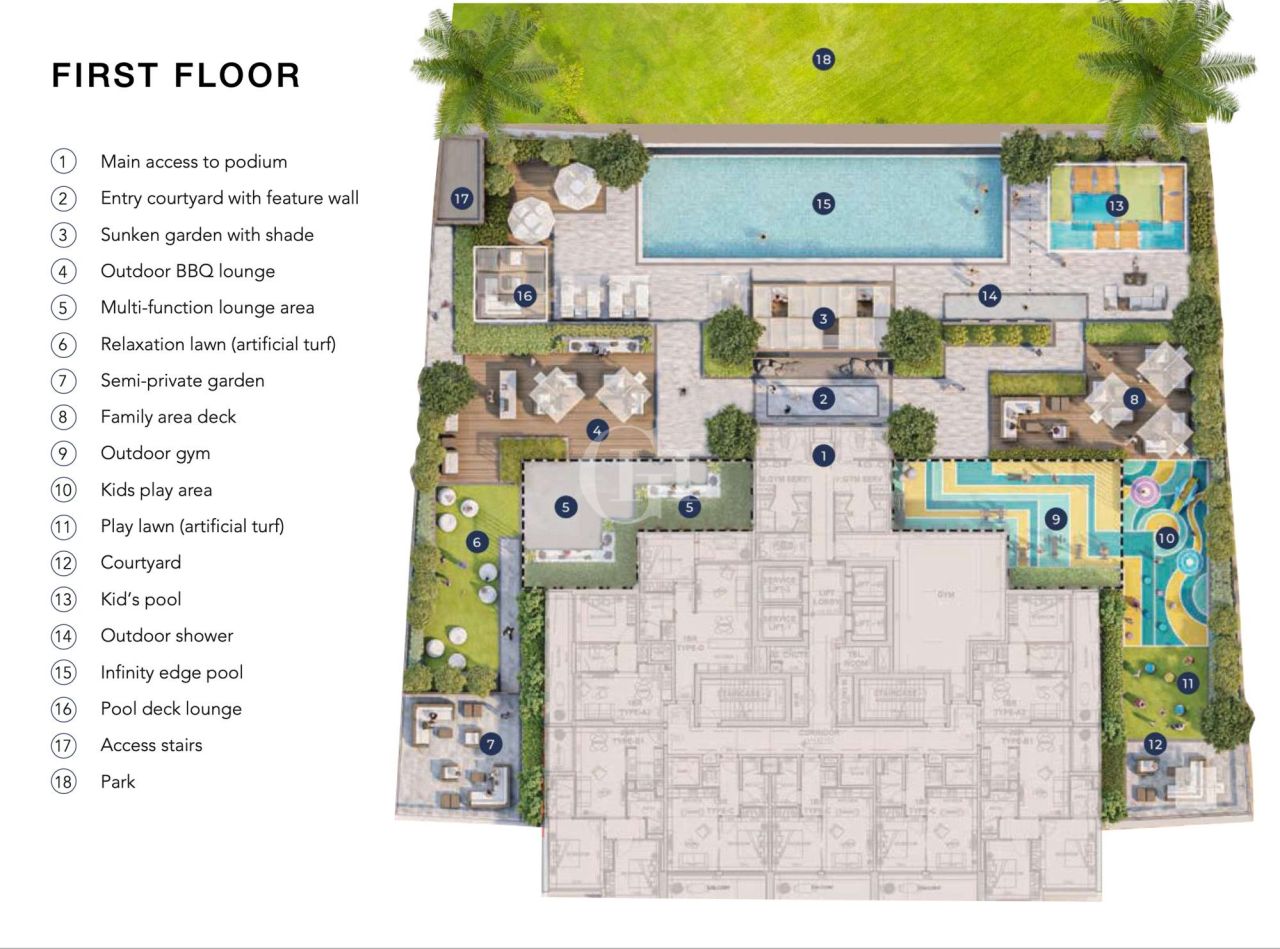 Appartamenti a Dubai, EAU, 85 m² - foto 16