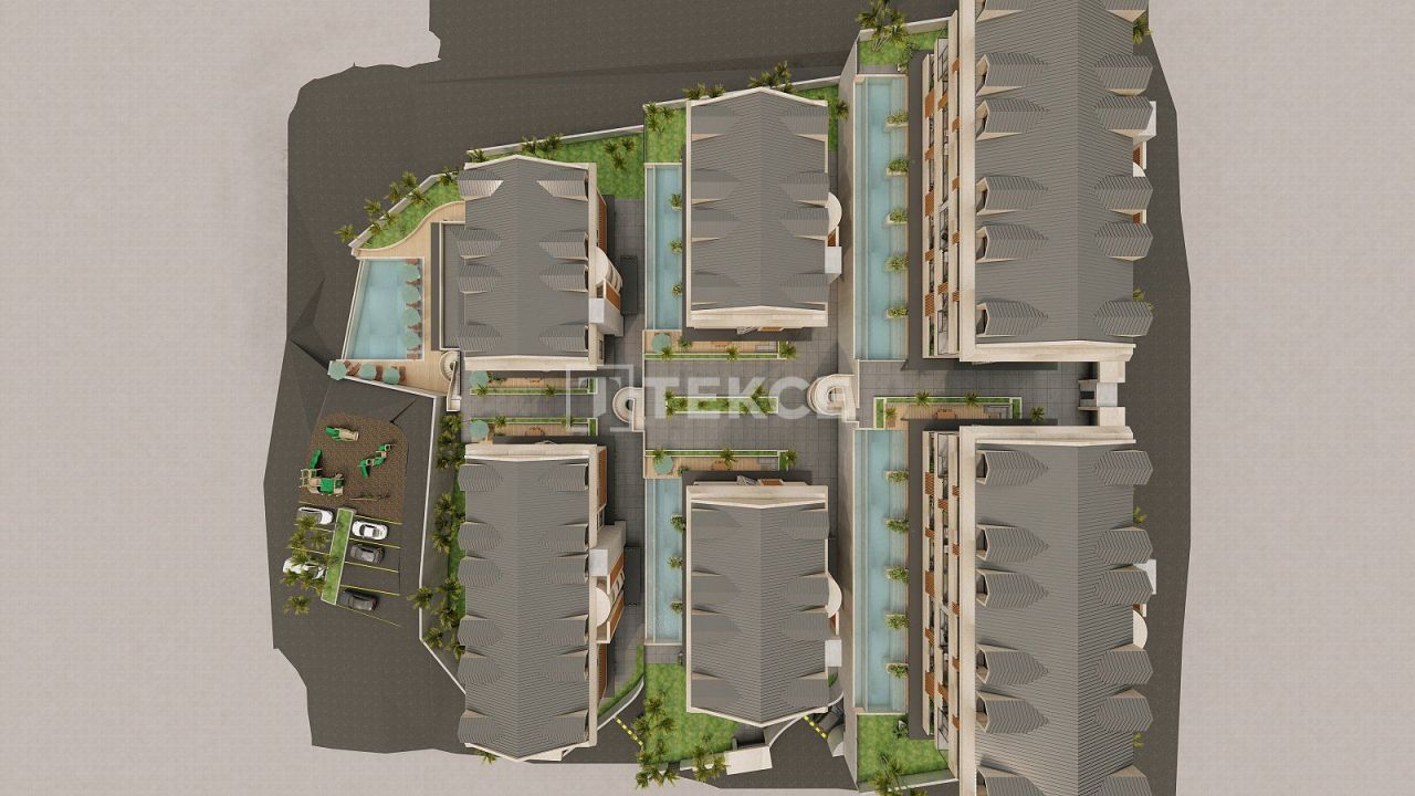 Apartment in Fethiye, Türkei, 134 m² - Foto 1