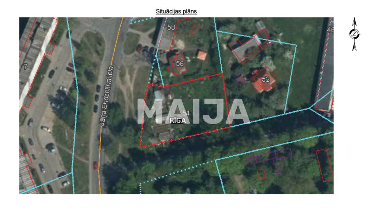 Land in Riga, Latvia, 1 357 m² - picture 1