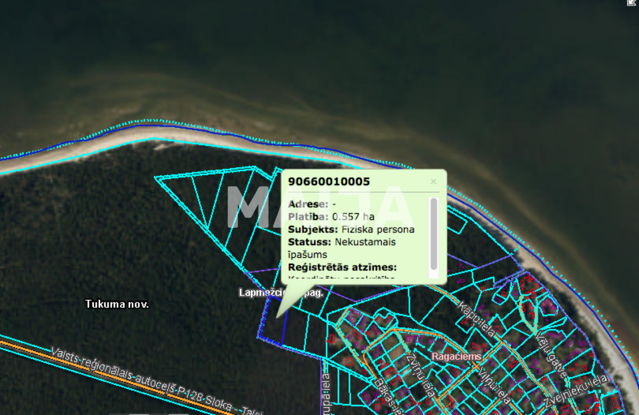 Terreno Lapmezciems, Letonia, 5 570 m² - imagen 2