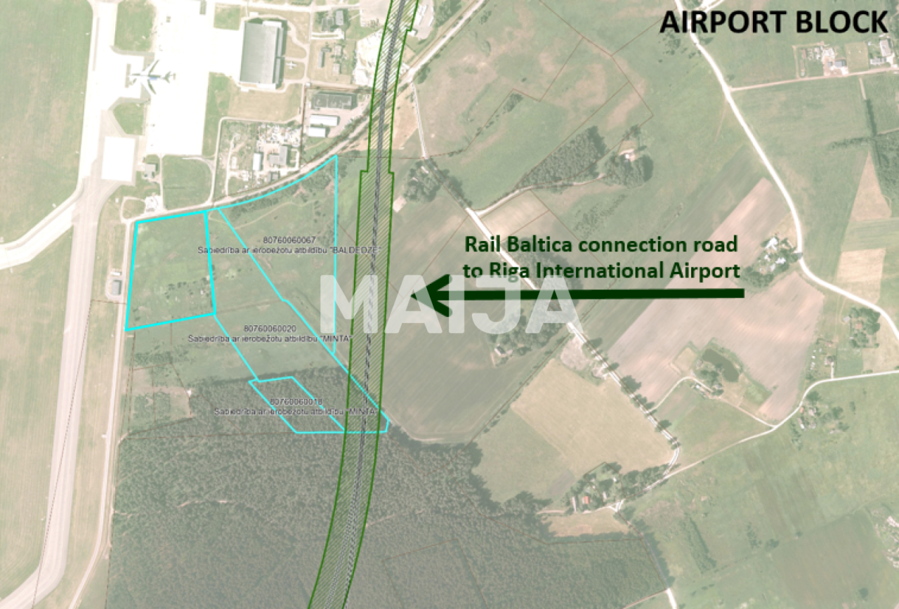 Terreno a Riga, Lettonia, 121 300 m2 - foto 3