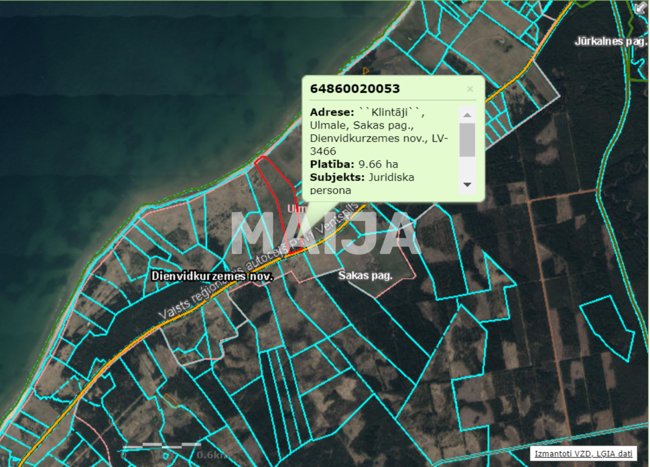Terrain Ulmale, Lettonie, 18 600 m² - image 4