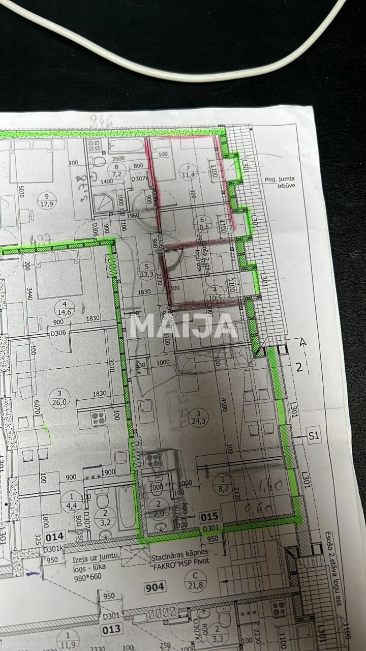 Apartment in Liepaja, Lettland, 118.4 m² - Foto 7