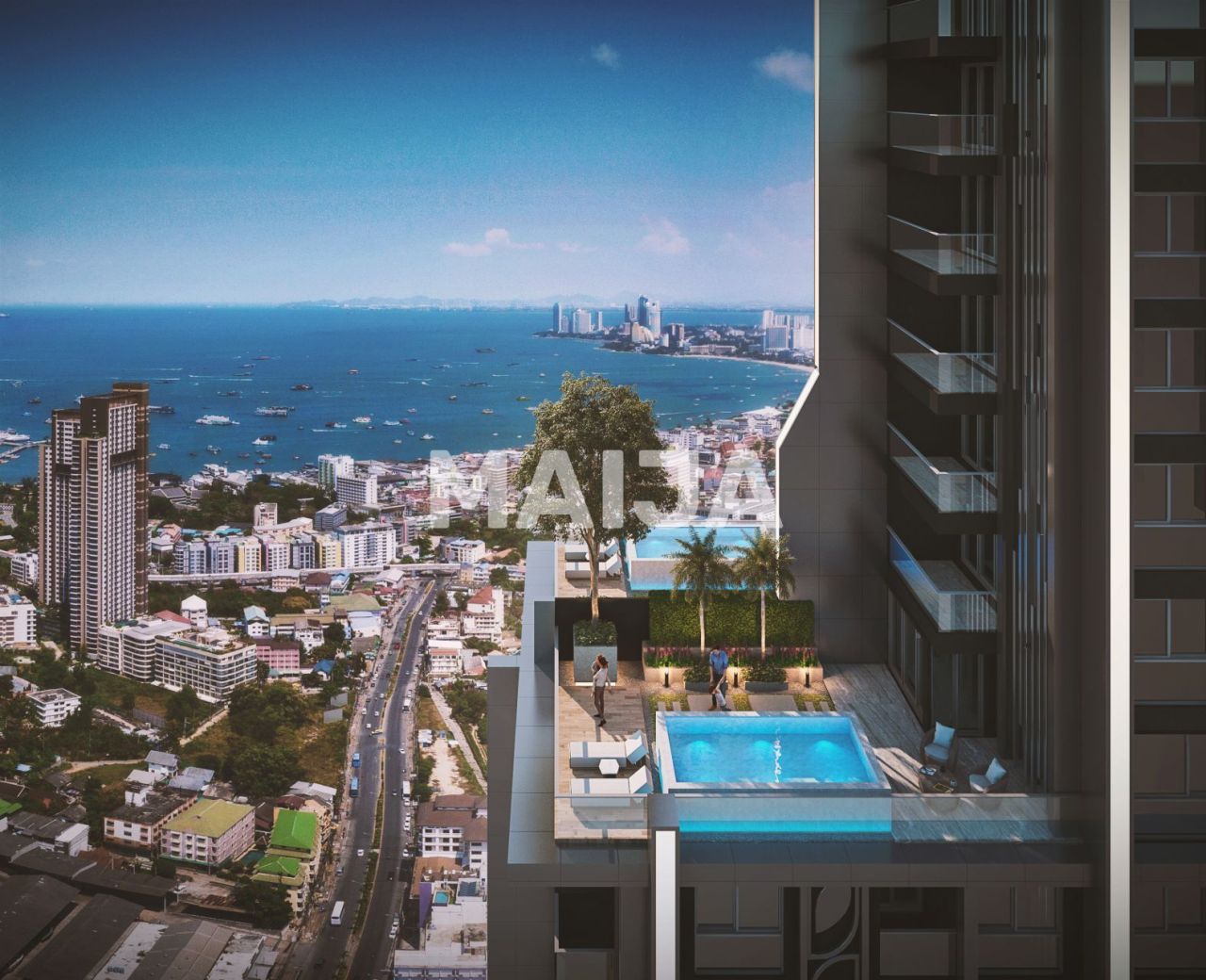 Apartment in Pattaya, Thailand, 20 m² - picture 14