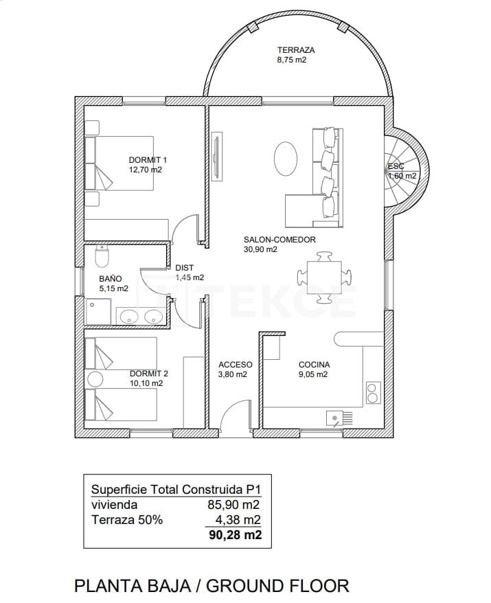 Villa à Pilar de la Horadada, Espagne, 191 m² - image 13