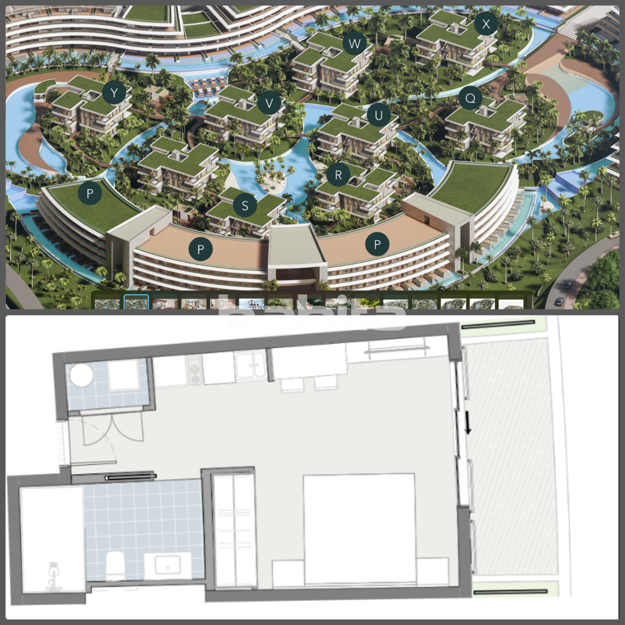 Apartamento en Punta Cana, República Dominicana, 48.17 m² - imagen 2