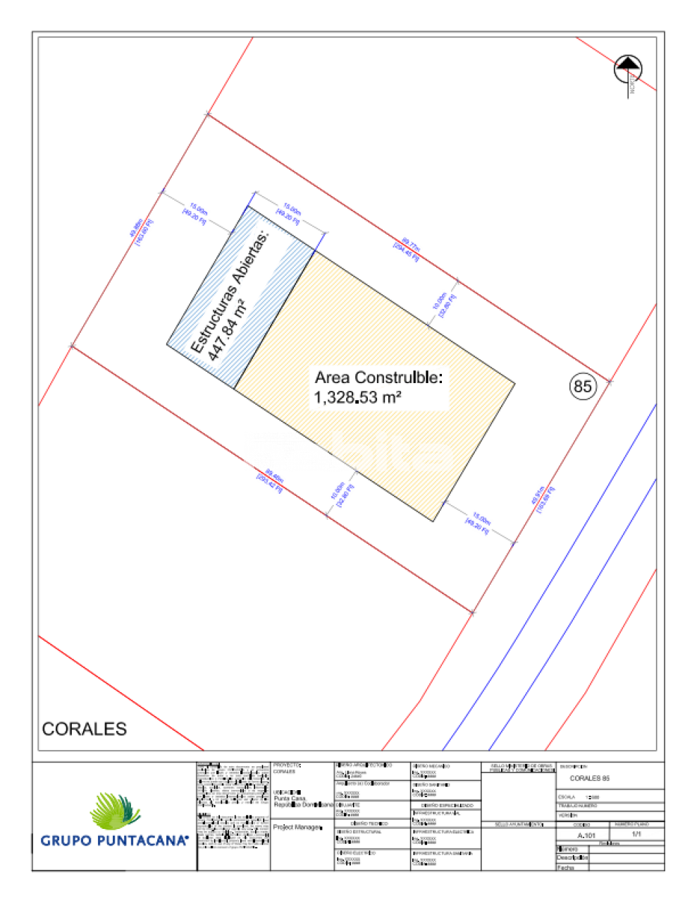 Grundstück in Punta Cana, Dominikanische Republik, 4 464 m² - Foto 2