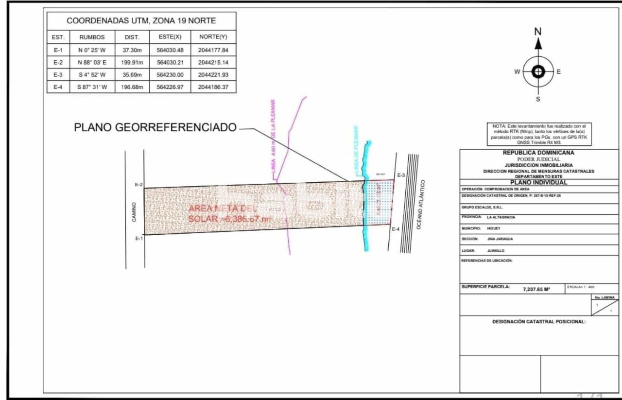 Terrain à Cap Cana, République dominicaine, 7 155.75 m² - image 2