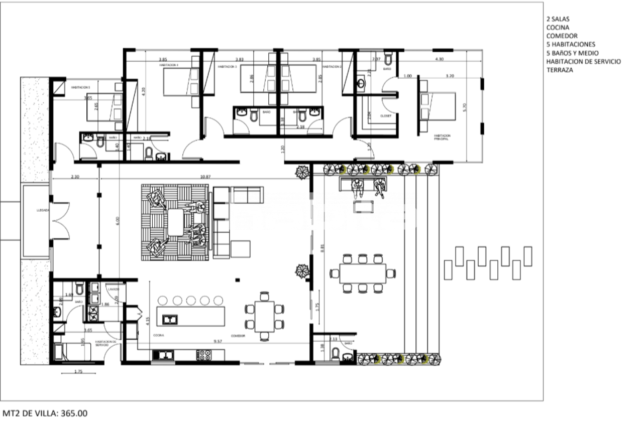 Haus in Las Terrenas, Dominikanische Republik, 365 m² - Foto 2