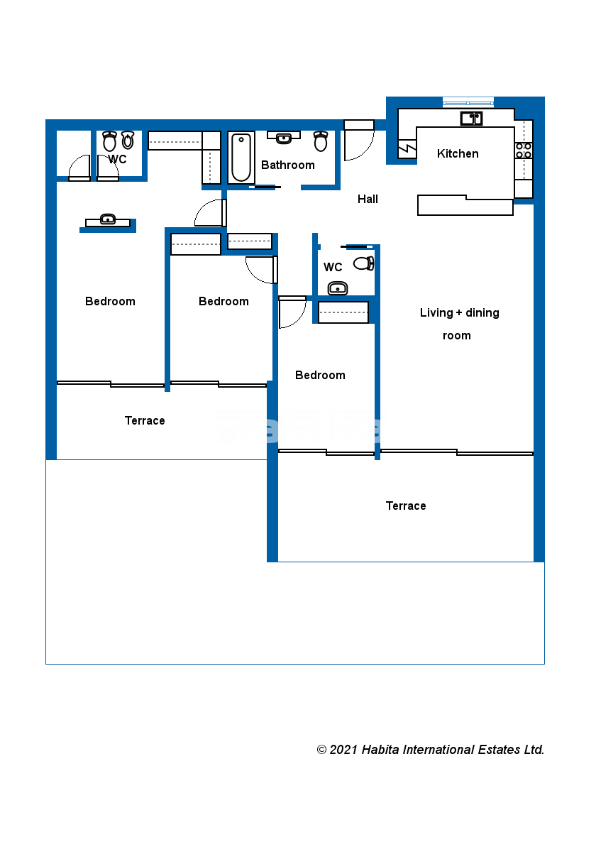 Appartamenti a Portimao, Portogallo, 128.75 m² - foto 2