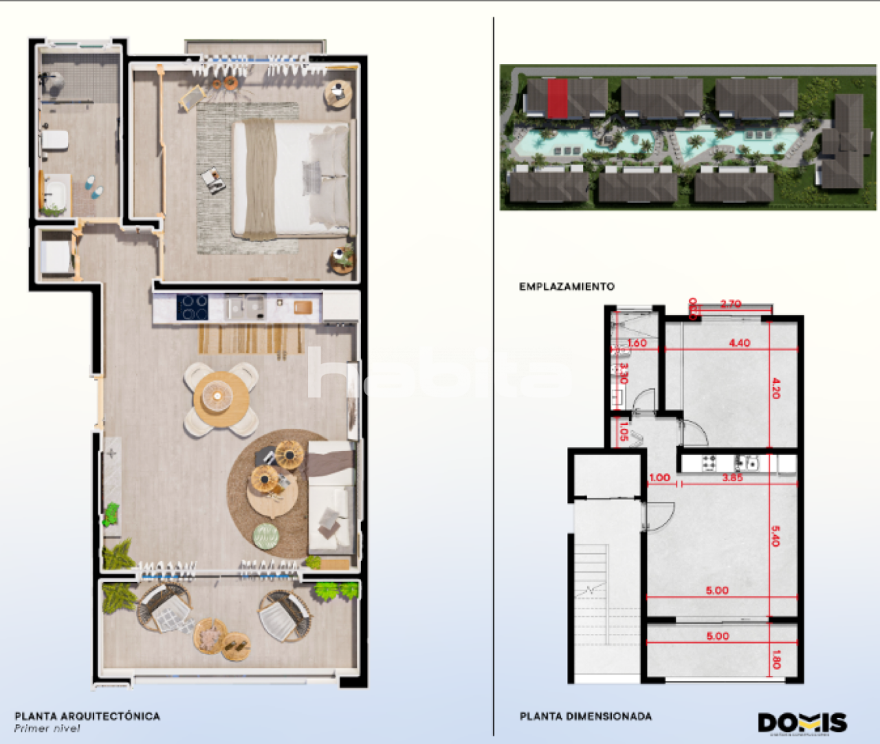 Apartment in Bayahibe, Dominikanische Republik, 61.6 m² - Foto 2