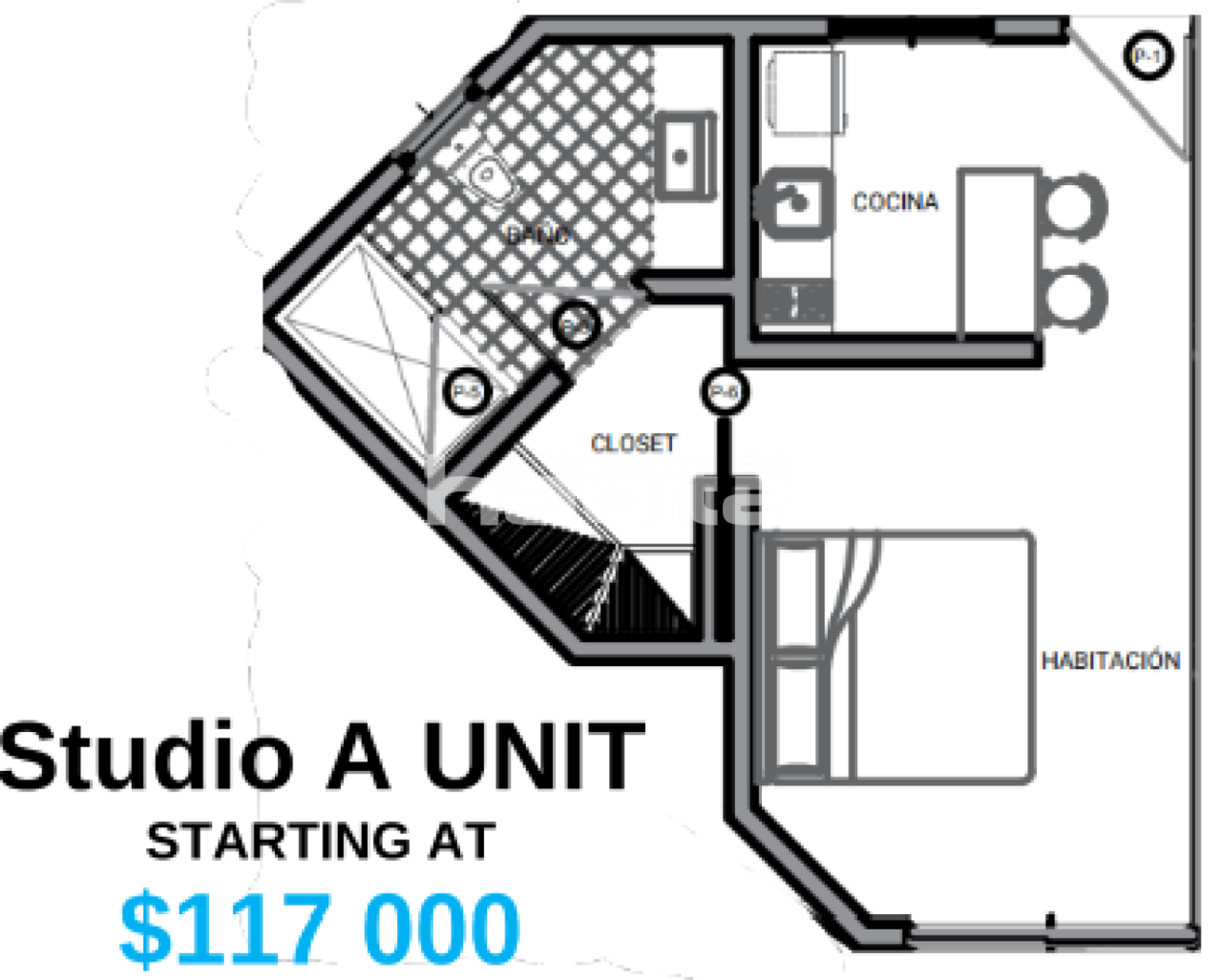 Appartement à Sosúa, République dominicaine, 45 m² - image 2