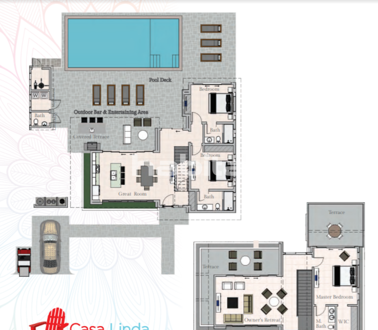 Haus in Cabarete, Dominikanische Republik, 259.2 m² - Foto 2