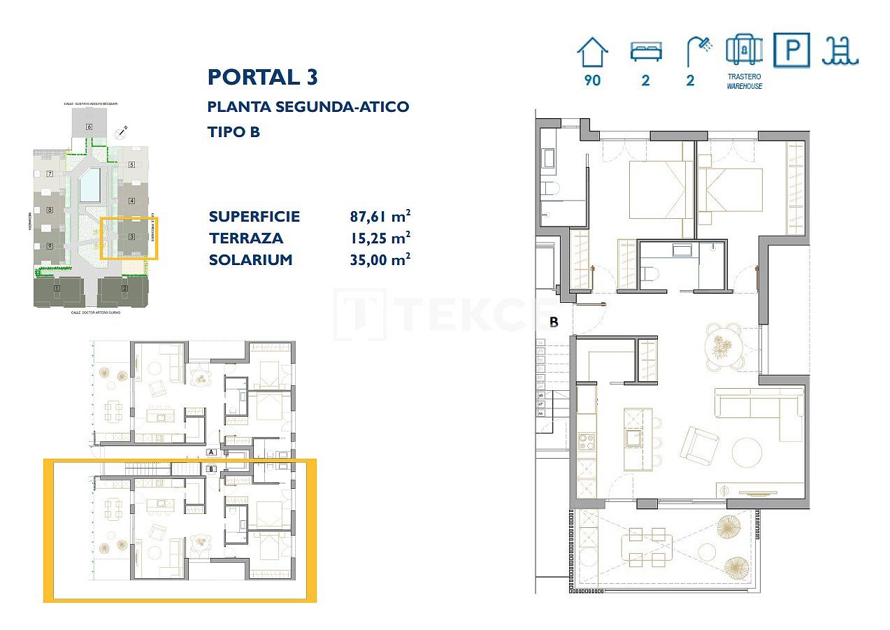 Ático en San Pedro del Pinatar, España, 130 m² - imagen 1