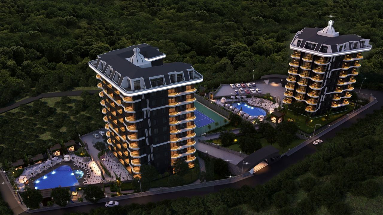 Attico a Alanya, Turchia, 85 m² - foto 2