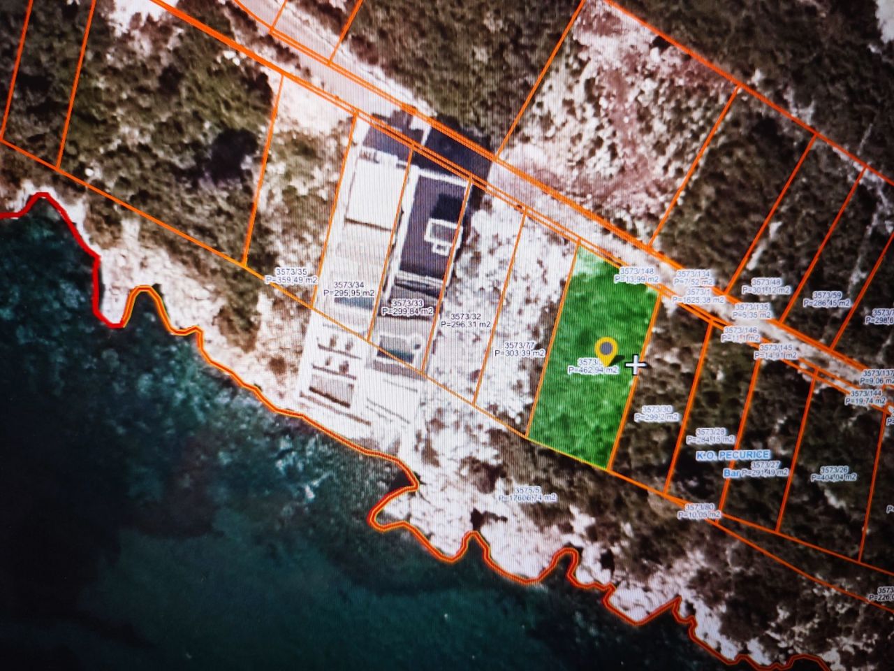 Terreno en Dobra Voda, Montenegro, 450 m² - imagen 3