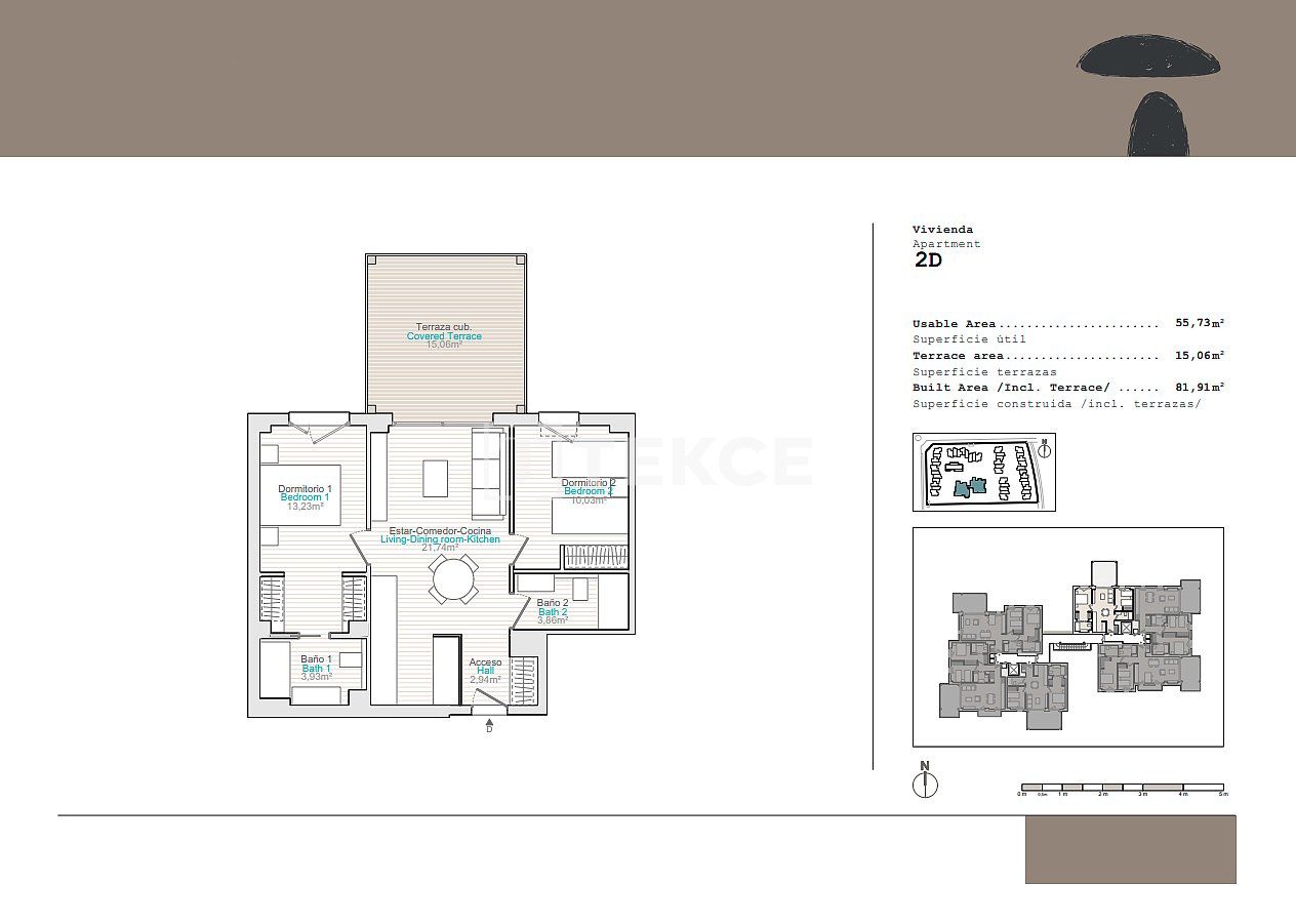 Apartment in Denia, Spain, 66 m² - picture 9