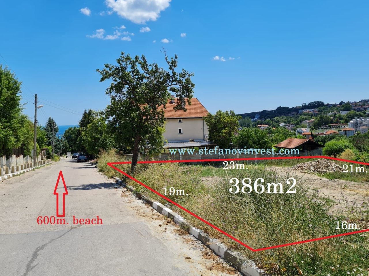 Terrain à Byala, Bulgarie, 386 m² - image 2