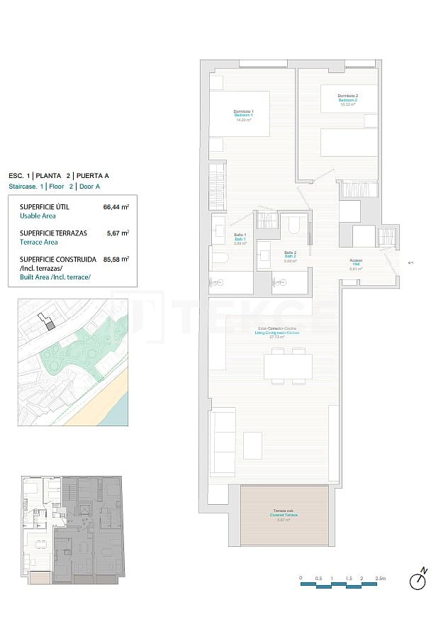 Appartamenti a Villajoyosa, Spagna, 58 m² - foto 14