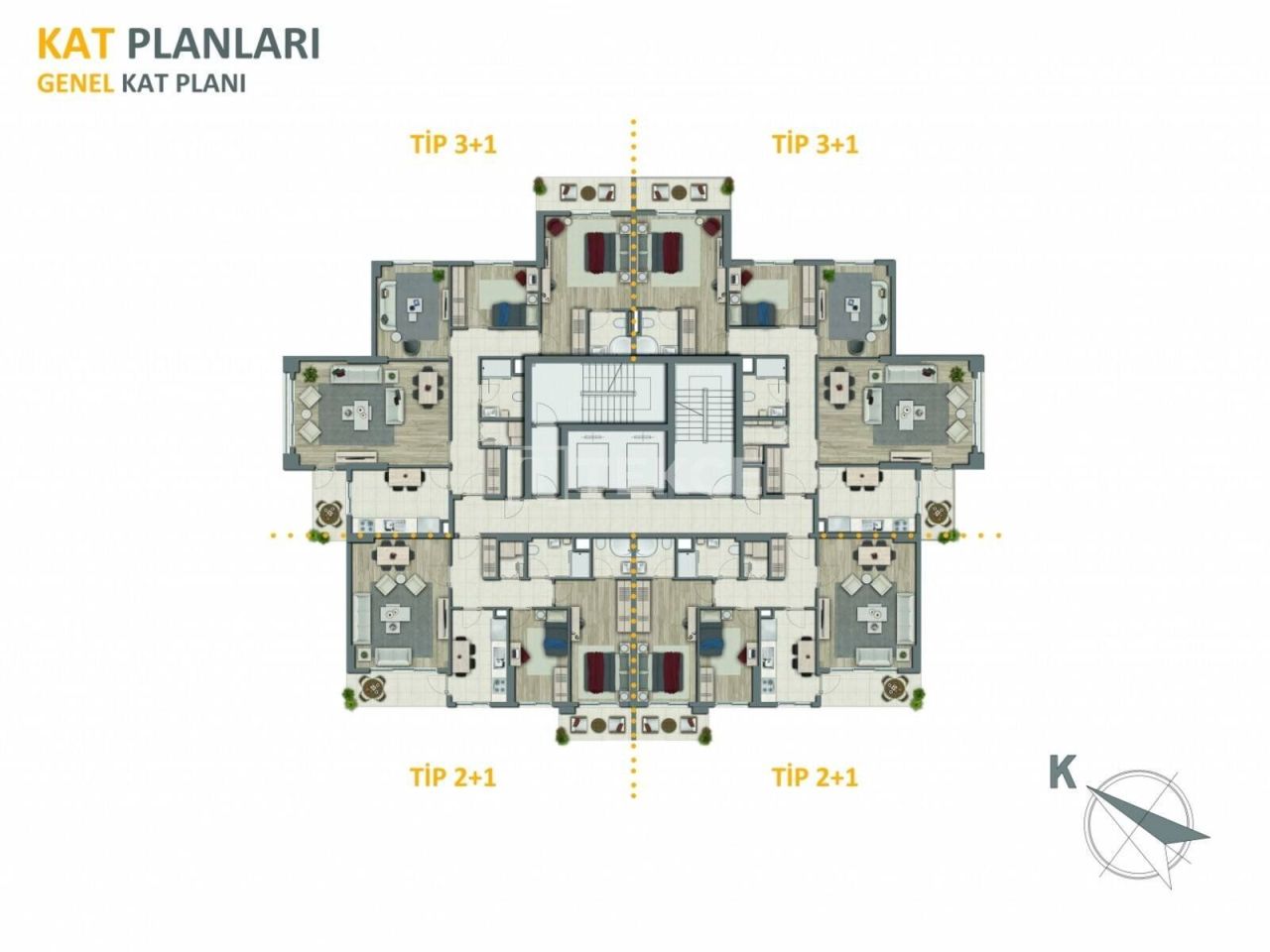 Appartement à Esenyourt, Turquie, 136 m² - image 18