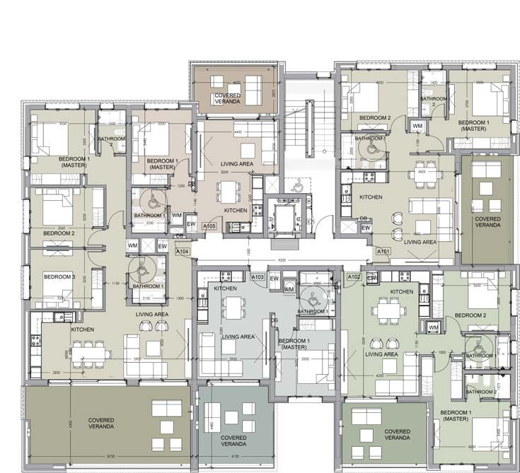 Flat in Limassol, Cyprus, 67 m² - picture 2