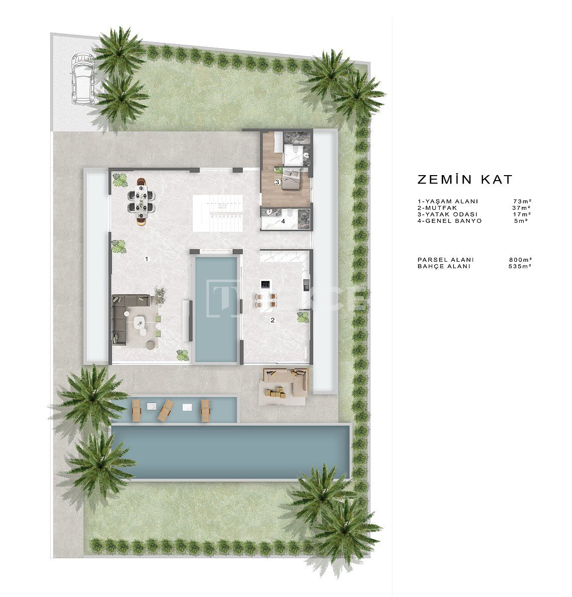 Villa in Cesme, Türkei, 440 m² - Foto 15