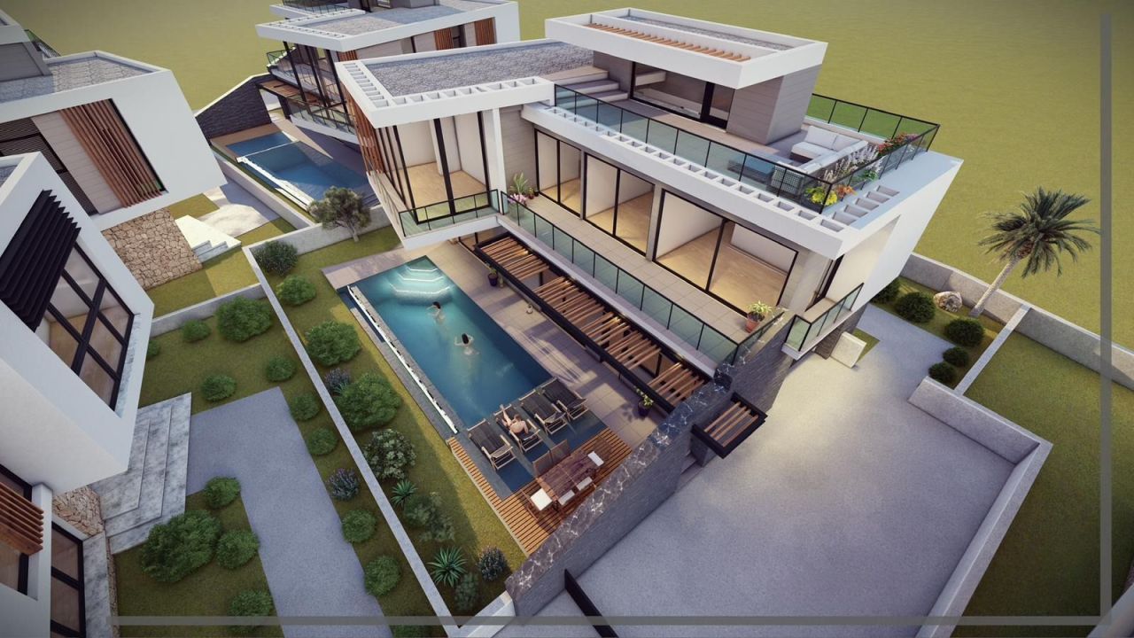 Villa in Alsancak, Zypern, 285 m² - Foto 15