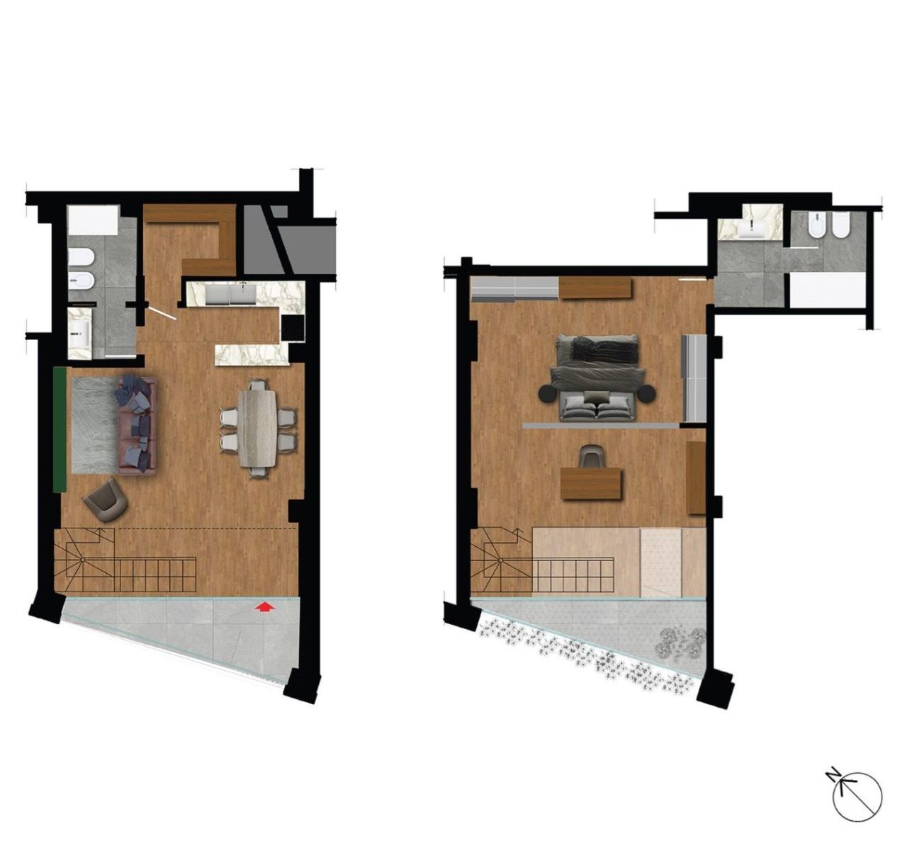 Loft in Rome, Italy, 100 m² - picture 4