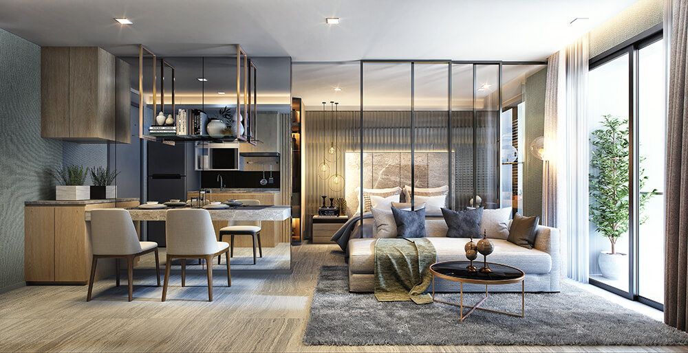 Appartamenti a Bangkok, Thailandia, 33 m² - foto 4