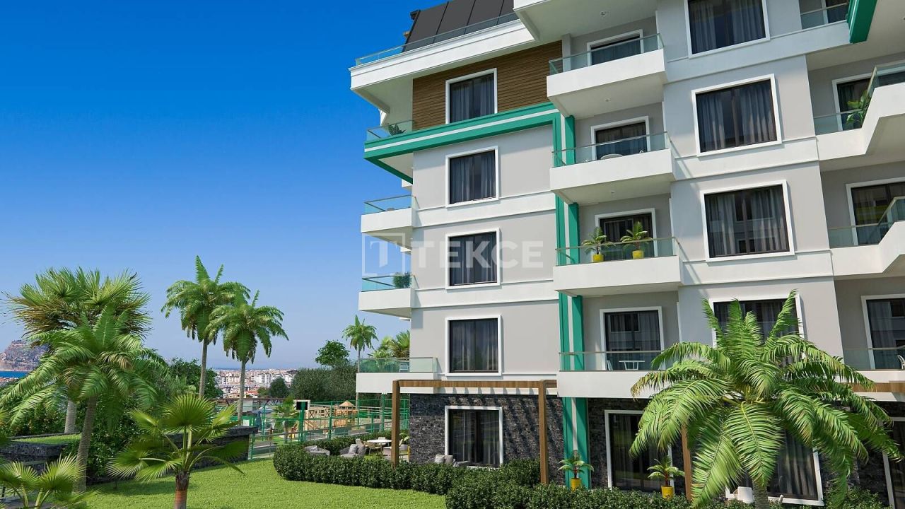 Penthouse in Alanya, Türkei, 121 m² - Foto 1
