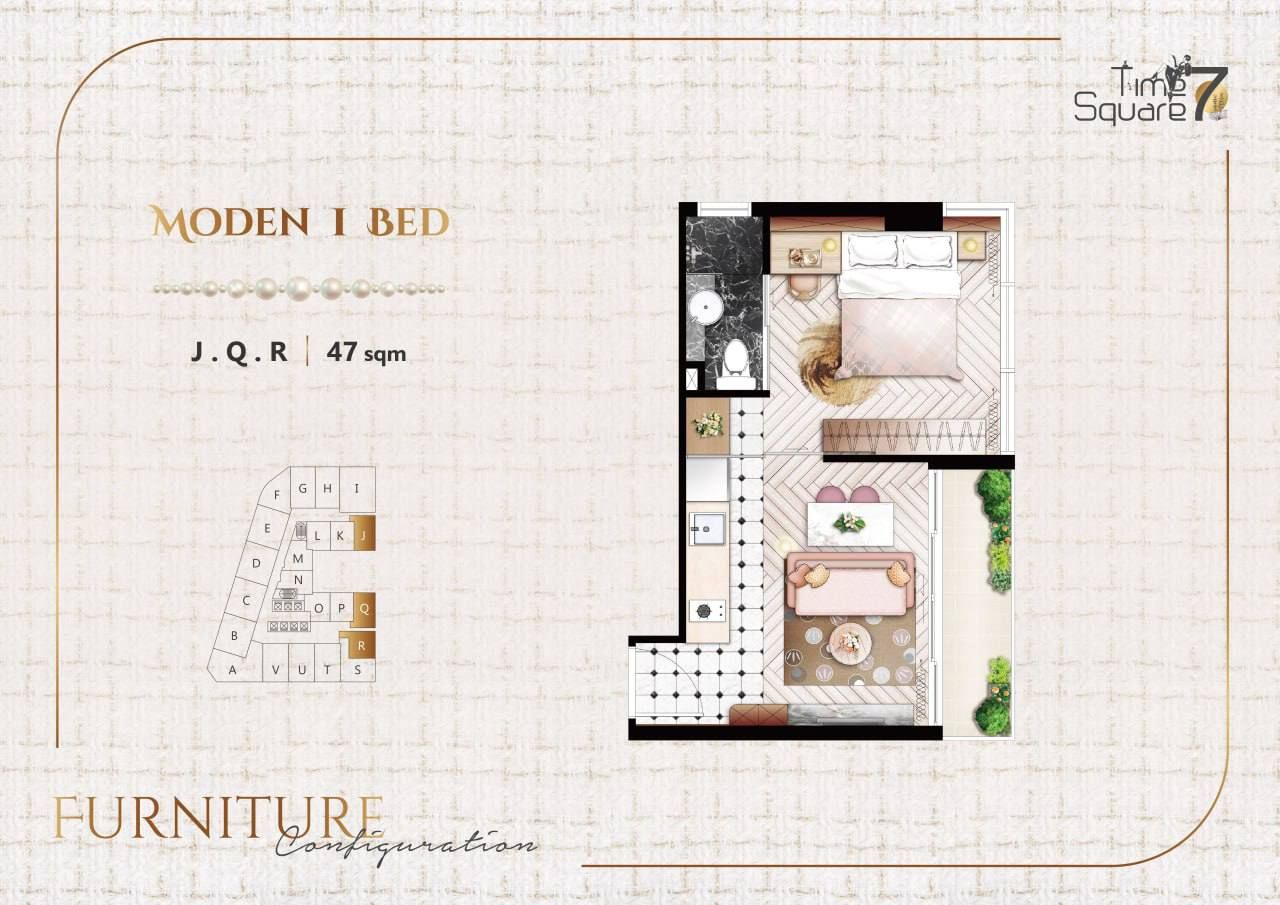 Piso en Nom Pen, Camboya, 40 m² - imagen 10