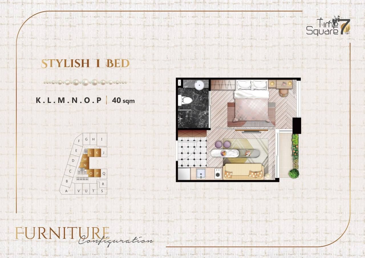 Piso en Nom Pen, Camboya, 40 m² - imagen 14