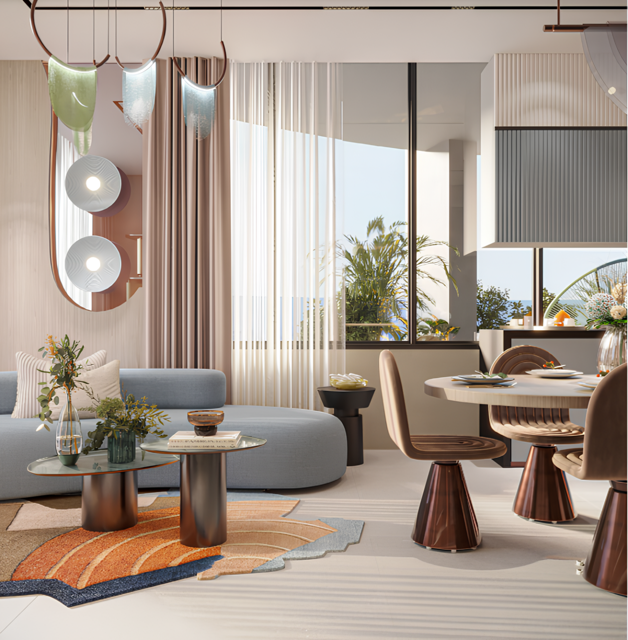 Appartamento a Dubai, EAU, 118 m² - foto 3