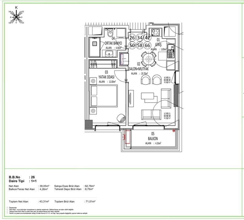Appartamento a Istanbul, Turchia, 390 m² - foto 15