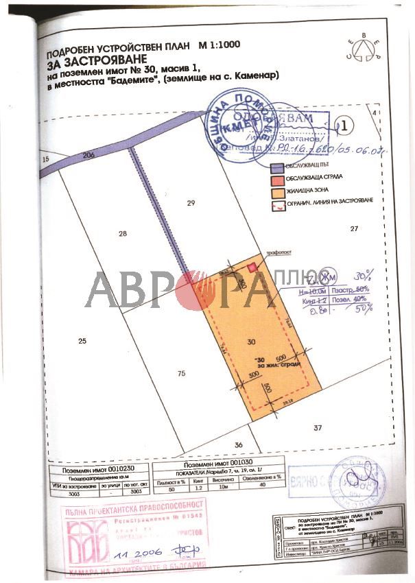 Grundstück in Pomorie, Bulgarien, 3 003 m² - Foto 10